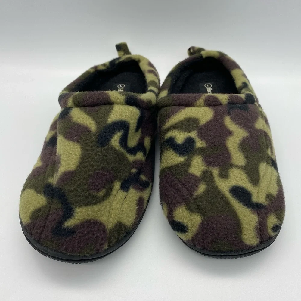 Girl’s Hickory Mountain Camo Slippers L